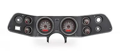 $802.75 • Buy Dakota Digital 70-81 Chevy Camaro Analog Gauges Carbon Fiber Red VHX-70C-CAM-C-R