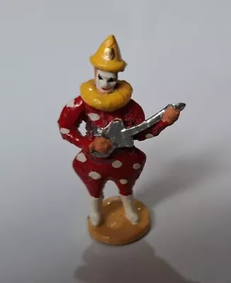 Rare Vintage Cold Painted Bronze ? Metal ? Miniature Clown Figure  • £39.99