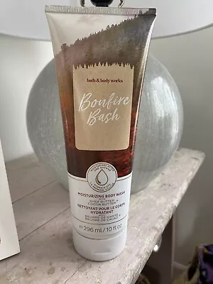 $16.75 • Buy Bath & Body Works Bonfire Bash Moisturizing Body Wash Creamy Shower Gel 10 Oz 