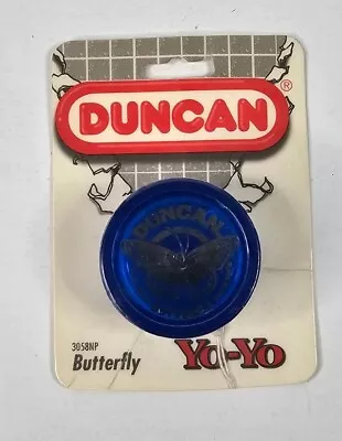 Vintage 1994 Factory Sealed Duncan BUTTERFLY Yo-Yo BLUE 3058NP - Brand New • $16.97