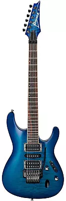 Ibanez S670QM S Series Electric Guitar Sapphire Blue • $649.99