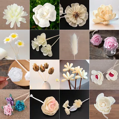 $3.29 • Buy Multi Styles Rattan Reed Diffuser No Fire Replacement StickS Charm Aromatherapy