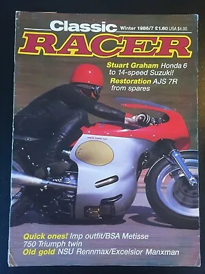 Classic Racer Winter 1986 NSU Rennmax Excelsior Manxman Imp Outfit BSA Metisse • $6.23