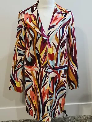$53.99 • Buy Missoni For Target Womens Small Lightweight Trench Coat Jacket Overcoat Duster