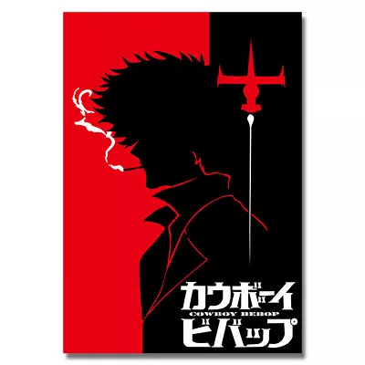 Cowboy Bebop Classic Anime Poster Manga Wall Art Picture Silk Canvas Print 24x36 • $15.82