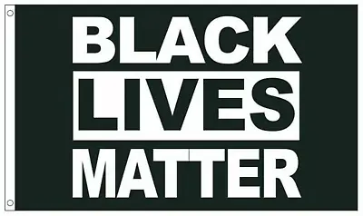 Large 3x5FT Flag Black Lives Matter BLM One Love Protest Peace I Can't Breathe • $9.88