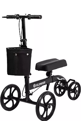 Elenker Steerable Medical Scooter Knee Walker Foot Ankle Injuries YF-9005 • $59.99