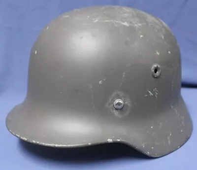 Original German M40 WWII Type -Steel Helmet- Finnish M40/55 - Size 58 • $88