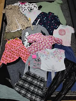 #C22💜 Huge Bundle Of Girls Clothes 9-10years GEORGE NEXT RIVER H&M ZARA MOUNTAI • £16