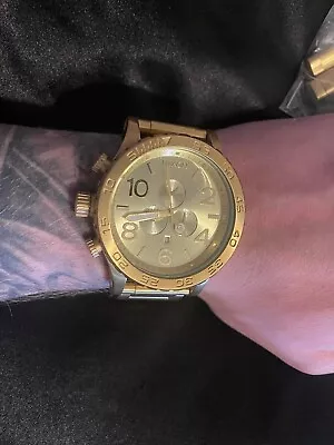 £250 • Buy Nixon 51-30 Chrono All Gold