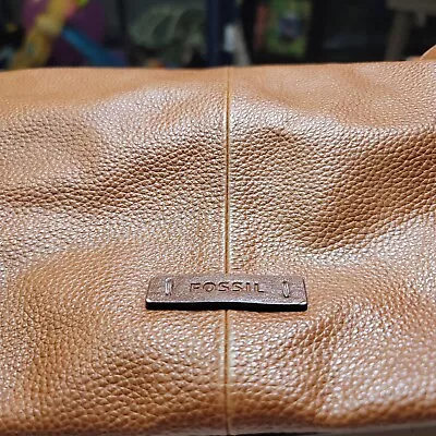 Fossil Purse Brown Leather Handbag Used  • $20