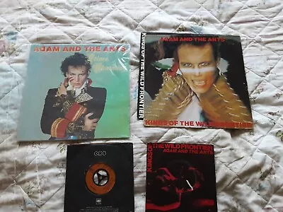 £9 • Buy Adam Ant 2 Albums +2 Singles Good Condition  Free  Uk Postage 