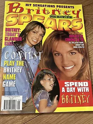 Britney Spears - Rare Collectors Edition Hit Sensations Magazine From 1999 • $55.95