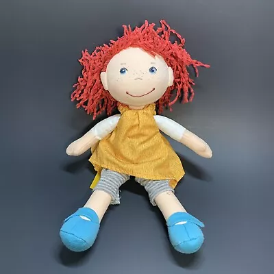 HABA Freya 12  Machine Washable Soft Doll With Red Hair Freckles NO HAT • $18.79