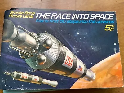 PG Tips Brooke Bond Tea Cards Album-The Race Into Space-Complete 1971 FREE POST • £5.95