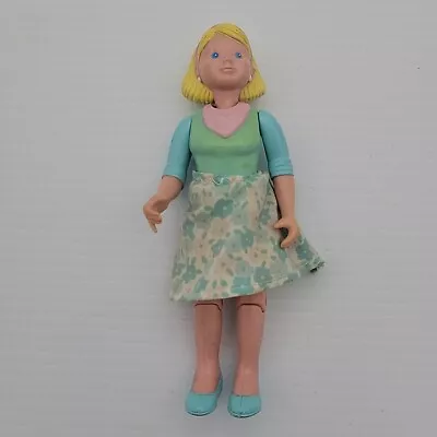 Vintage 1993 Fisher Price Loving Family Dream Dollhouse Mom Mother Blonde Parent • $10.92