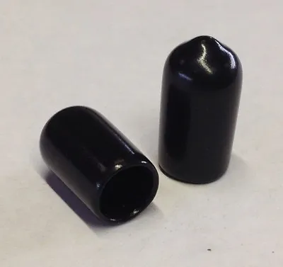 8mm End Caps End Covers For Tubes Rods & Threads Rubber Plastic 13mm Long • £2.25