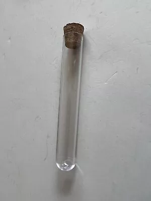 25 Plastic 3” Vials With Cork From USA Seller Test Tube Wedding / Bridal Shower • $11