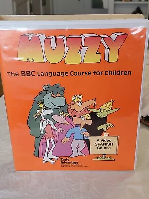 Muzzy BBC Language Course For Children Spanish Level 1 DVD & CD Set Book 1991 • $42