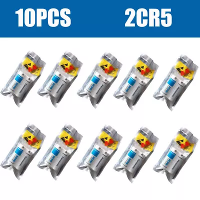 £86.34 • Buy 10PCS 6V 2CR5 Photo Li-Battery 2CP3845 1400mAh For Digital Camera New Batteries