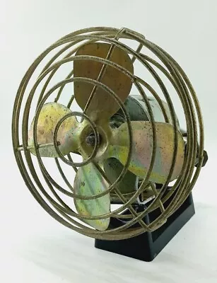 VINTAGE HOT ROD Hot Rad CAR 1930/40 METAL BLADE FAN Dash Column Defrost 12V NOS • $150