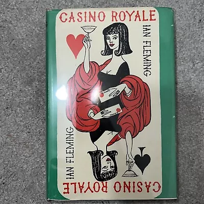 £605 • Buy Ian Fleming Casino Royale 1st Edition 1965 9 Reprint Original Jacket Hardcover