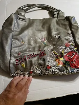 Ed Hardy Designs Ed Hardy Cool Tote Top Zip Very Clean Preowned • $15