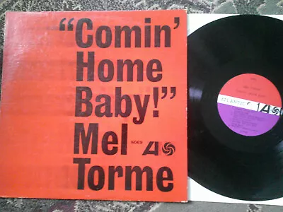 Atlantic Lp Record/mel Torme/comin Home Baby/1962 Ex Jazz • $29.99