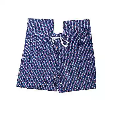 Vineyard Vines Men's Navy Printed  Christmas Soldier  Pants Loungewear  XXL • $25