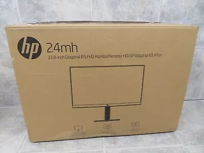 HP 24mh FHD Monitor With 23.8-Inch IPS Display (1080p)-Built-In Speaker 1D0J9AA • $119.95