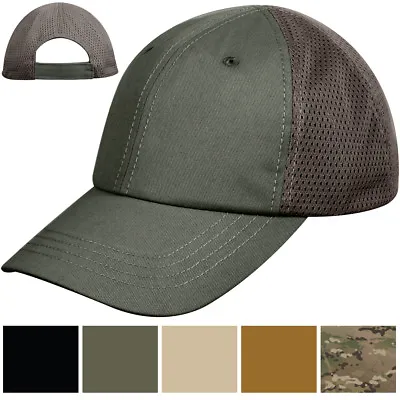 Tactical Mesh Cap Adjustable Military Ball Hat Lightweight Summer Breathable • $11.99