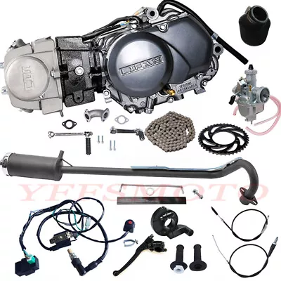 Lifan 125cc Engine Motor Full Kits For Pit Pro Dirt Bike CT70 CT110 CRF50F 140cc • $21.89