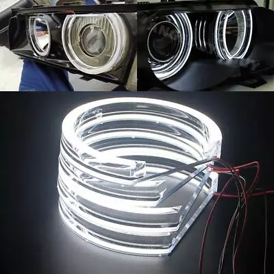 DTM Style Headlight LED Angel Eyes Halo Ring For BMW 3 5 7 Serie E36 E38 E39 E46 • $59.99