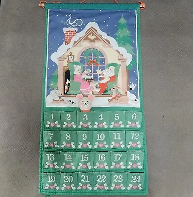 Vintage 1987 Avon Countdown To Christmas Advent Calendar With Original Mouse • $100