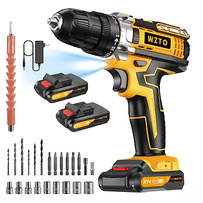 21V Cordless Drill 3/8”Electric Screwdriver Mini Wireless Power Driver • $36.99