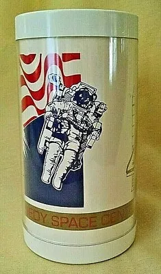 Kennedy Space Center Mug Tall Plastic Insulated Eagle Space Shuttle Nasa Flag* • $32.53