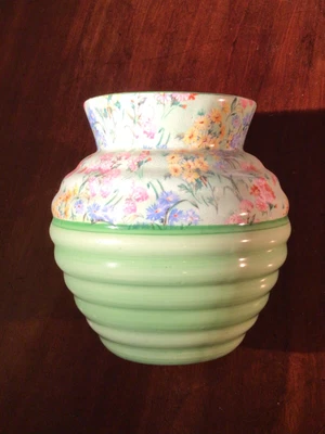 £79.50 • Buy Superb Vintage Shelley Melody Vase Chinz Immaculate