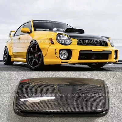 For 02-03 Impreza GDB GDA GG WRX STI Carbon Fiber Bonnet Hood Intake Vent Scoop • $209