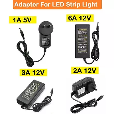 DC 240V TO 12V 5V 1A 2A 3A 6A AMP Power Supply Adapter Transformer For LED Strip • $13.49