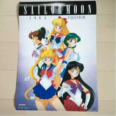 Sailor Moon Calendar Anime Manga Picture Poster Japan Vintage 1993 VERY RARE!! • $124.95