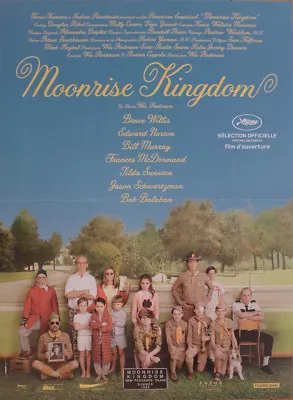 Moonrise Kingdom - Anderson / Willis / Norton / Murray - Small French Poster • $34.99