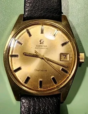 Vintage Omege Automatic Genève Mens Watch • $610