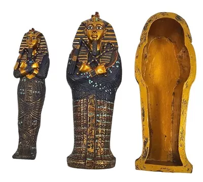 Veronese King Tut Sarcophagus Casket W/ Figure Inside • $24.99