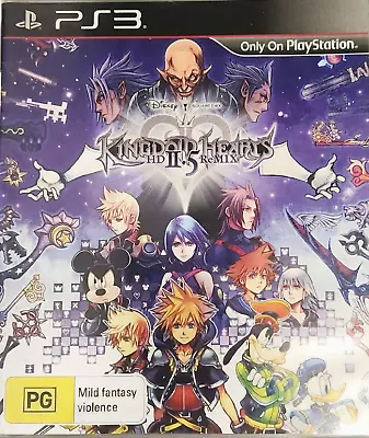 Kingdom Of Hearts HD 2.5 Remix PS3 PAL Tested And Working Manual Included • $19.95