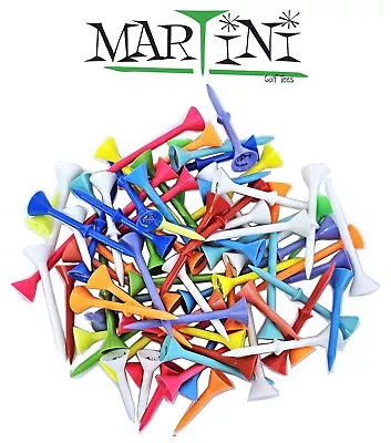 New AUTHENTIC Martini Golf Tees Step Up Or Regular (2  - 2.75  - 3.25 ) • $7.95