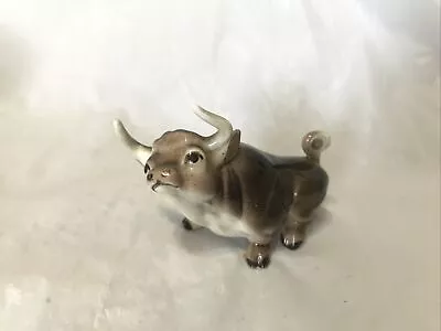 Vintage Hagen Renaker Bull Cow Figurine Miniature • $9.99