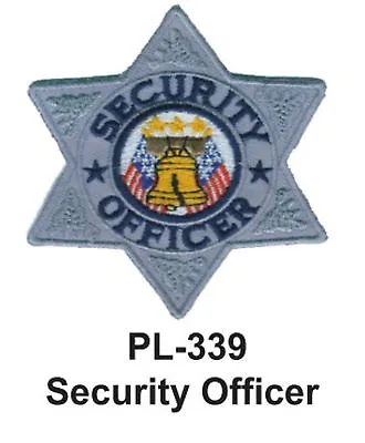 Security Officer(f) Embroidered Patches 3  • $10.99