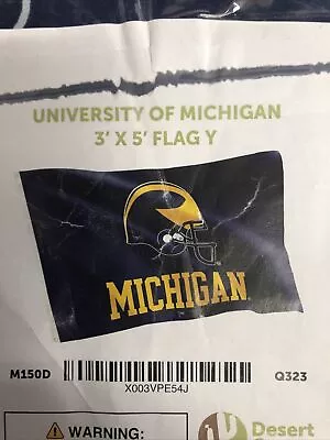 Michigan Wolverines 3x5 Flag Banner Outdoor House Man Cave • $13.99