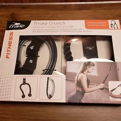 Crane   Tricep Crunch Fittness Indoor W Door Anchor MDL SDE 2129 • $25