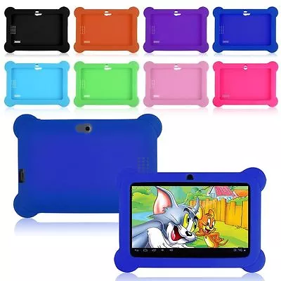 Universal Soft Silicone Gel Rubber Shockproof Case Cover For 7 Inch Tablet • $5.99